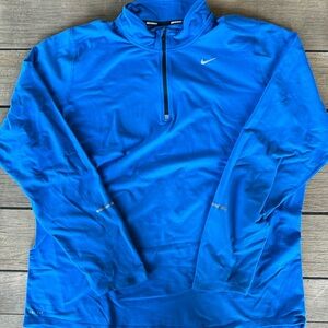 Nike Men’s Running Element Dri-Fit Blue XL 1/4 Zip